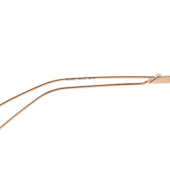 Christian Dior Brown Oval Sunglasses